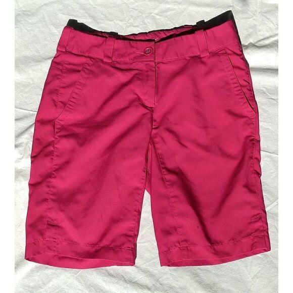 Nikegolf Women's Tour Performance Pink Shorts Size 2 Dryfit - Picture 1 of 8